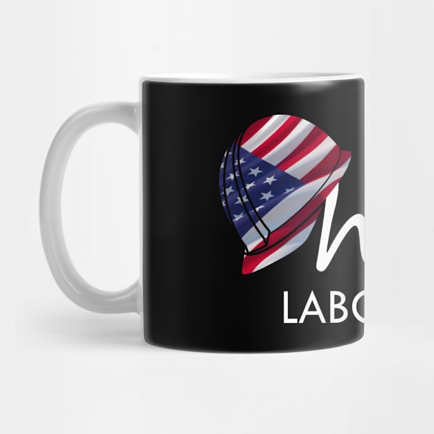 labor day. white lettering by HUMOR DESIGN GRAPHIC